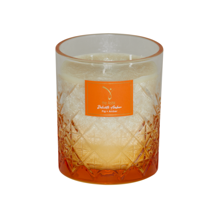 Delicate Amber Candle 300gr - 1