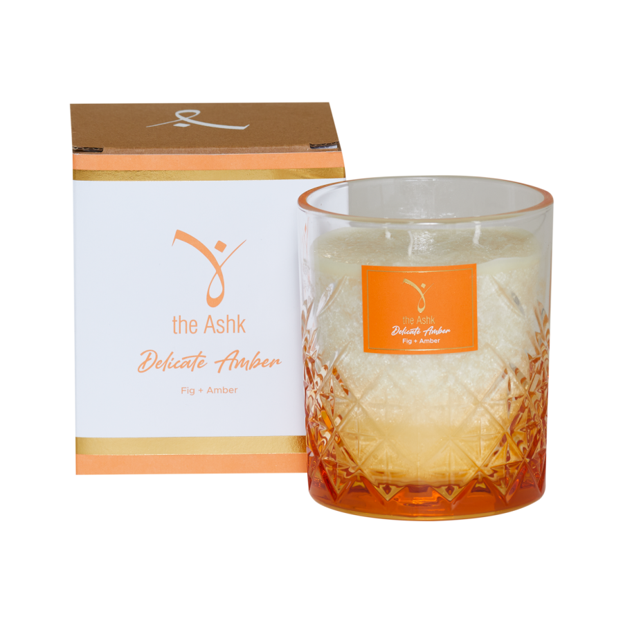 Delicate Amber Candle 300gr - 2