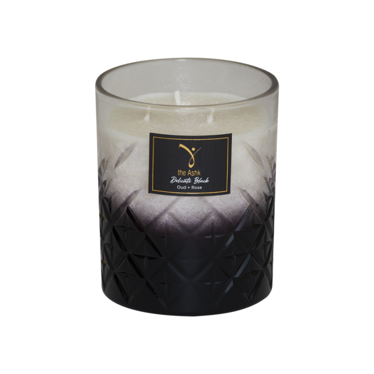 Delicate Black Candle 300gr - 1