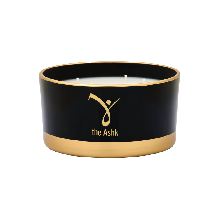 Lux Black Candle 12cm 230gr 