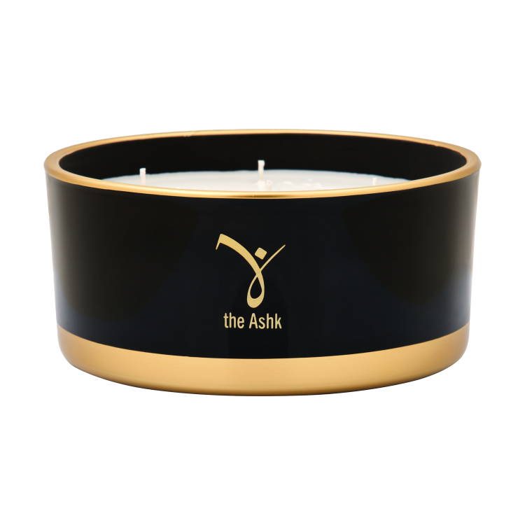 Lux Black Candle 16cm 570gr 