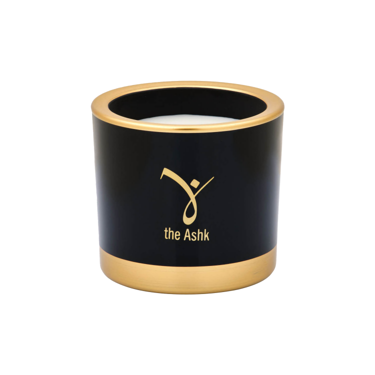 Lux Black Candle 8cm 160gr 