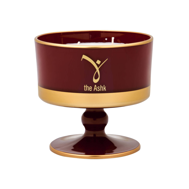 Lux Bordo Candle with Stand 12cm 230gr - 1