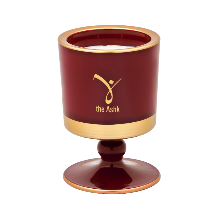 Lux Bordo Candle with Stand 8cm 160gr - 1