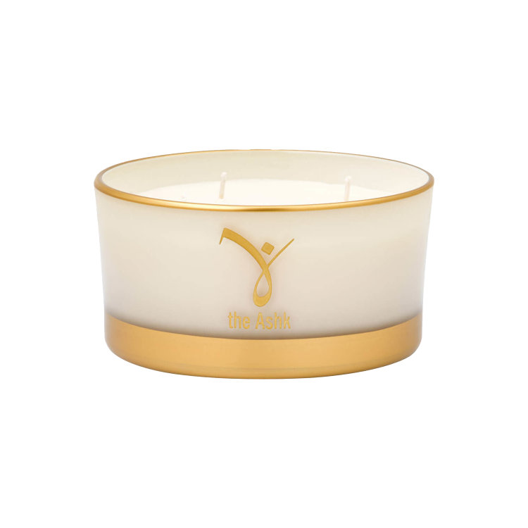 Lux Ekru Candle 12cm 230gr - 1