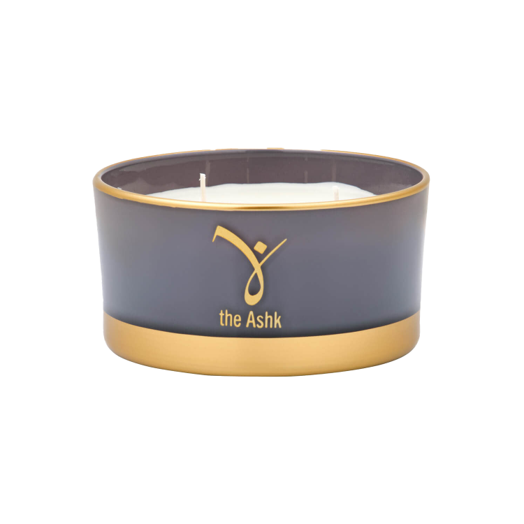 Lux Gray Candle 12cm 230gr 