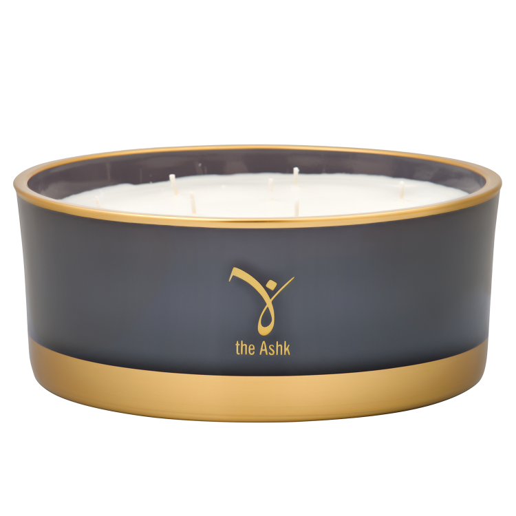 Lux Gray Candle 19cm 1000gr 