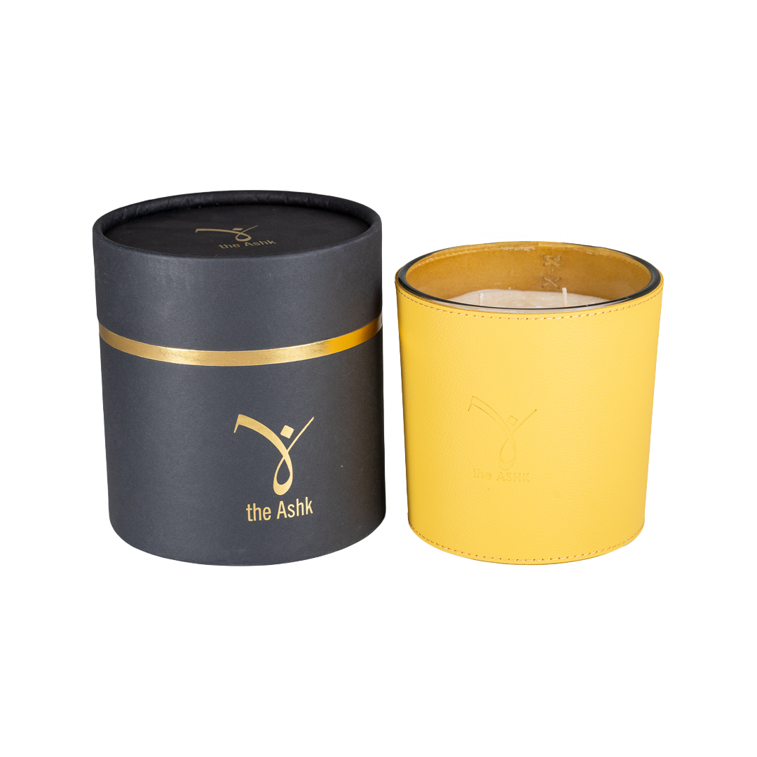 Deri Soul Sarı Mum 1000gr - Görsel 3