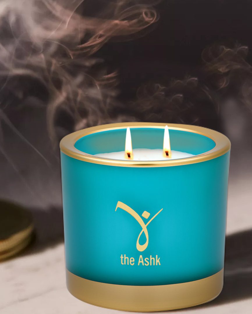 Lux Turkuaz Candle 8cm 160gr