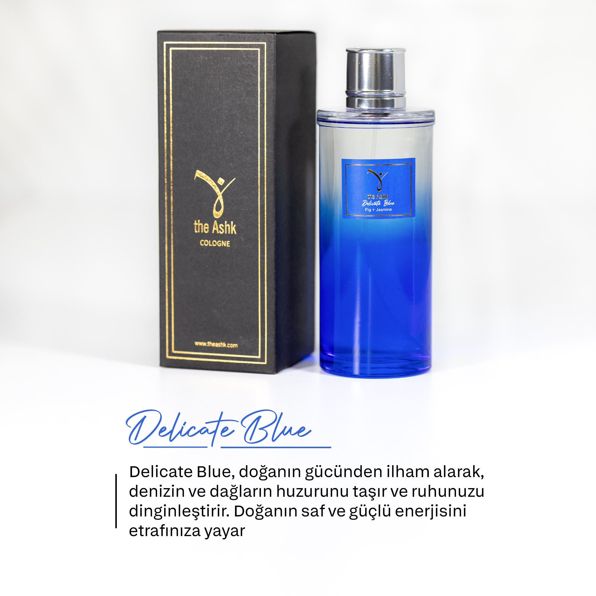 Delicate Blue Kolonya 250ml İncir & Yasemin - Görsel 2