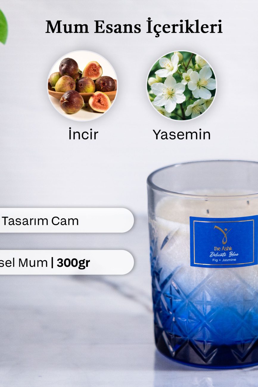 Delicate Blue Mum 300gr İncir & Yasemin
