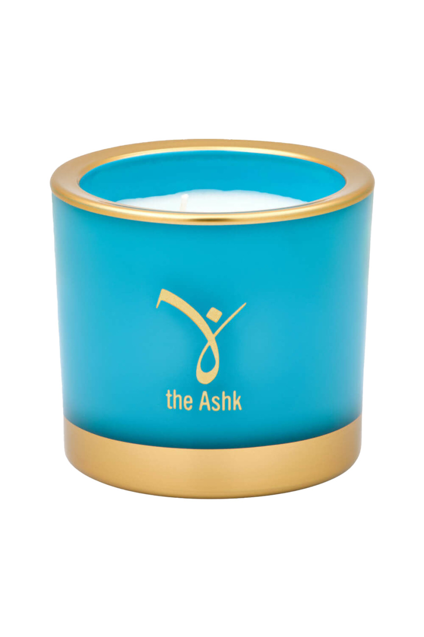 Lux Turkuaz Candle 8cm 160gr