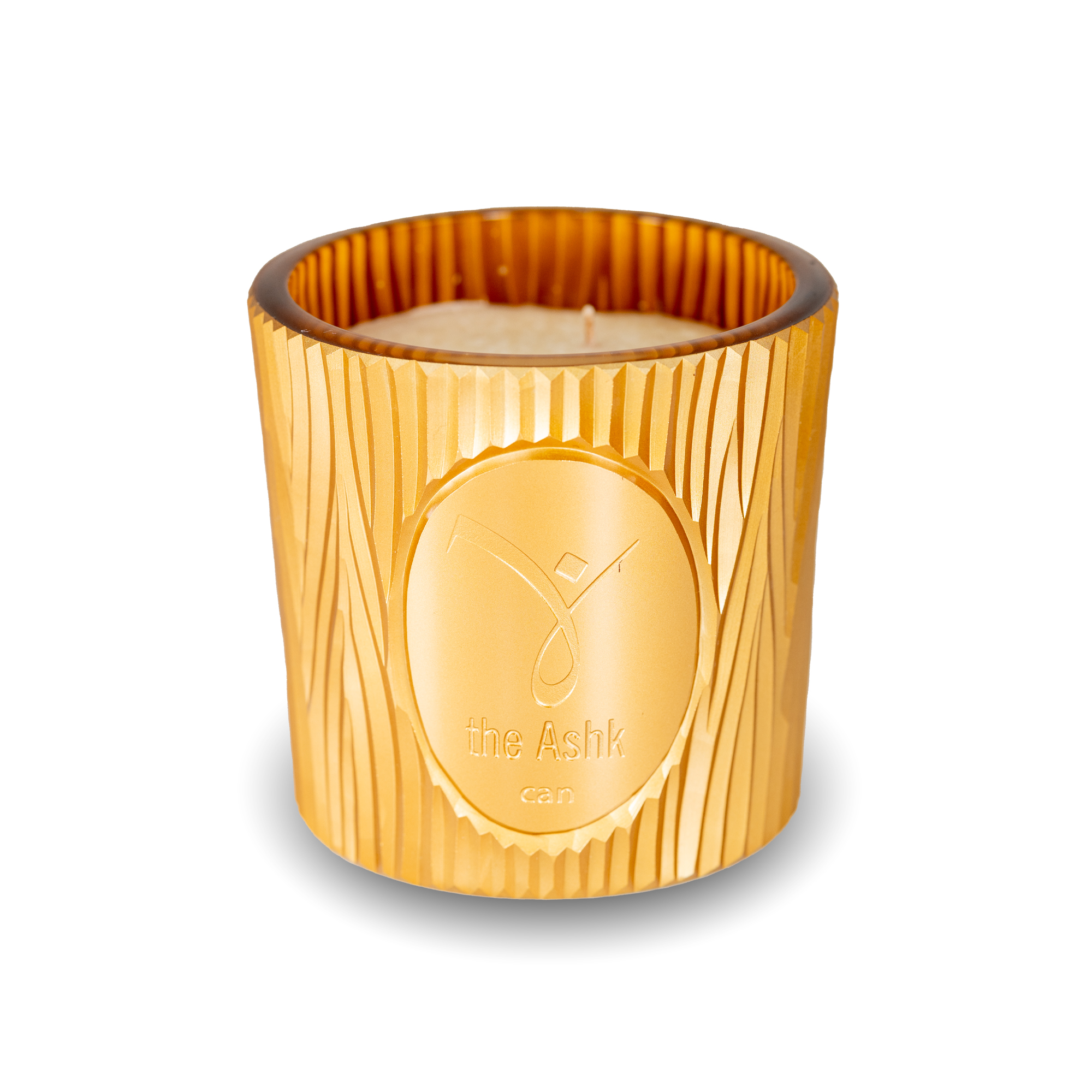 Glass Can Altın Mum 1000gr