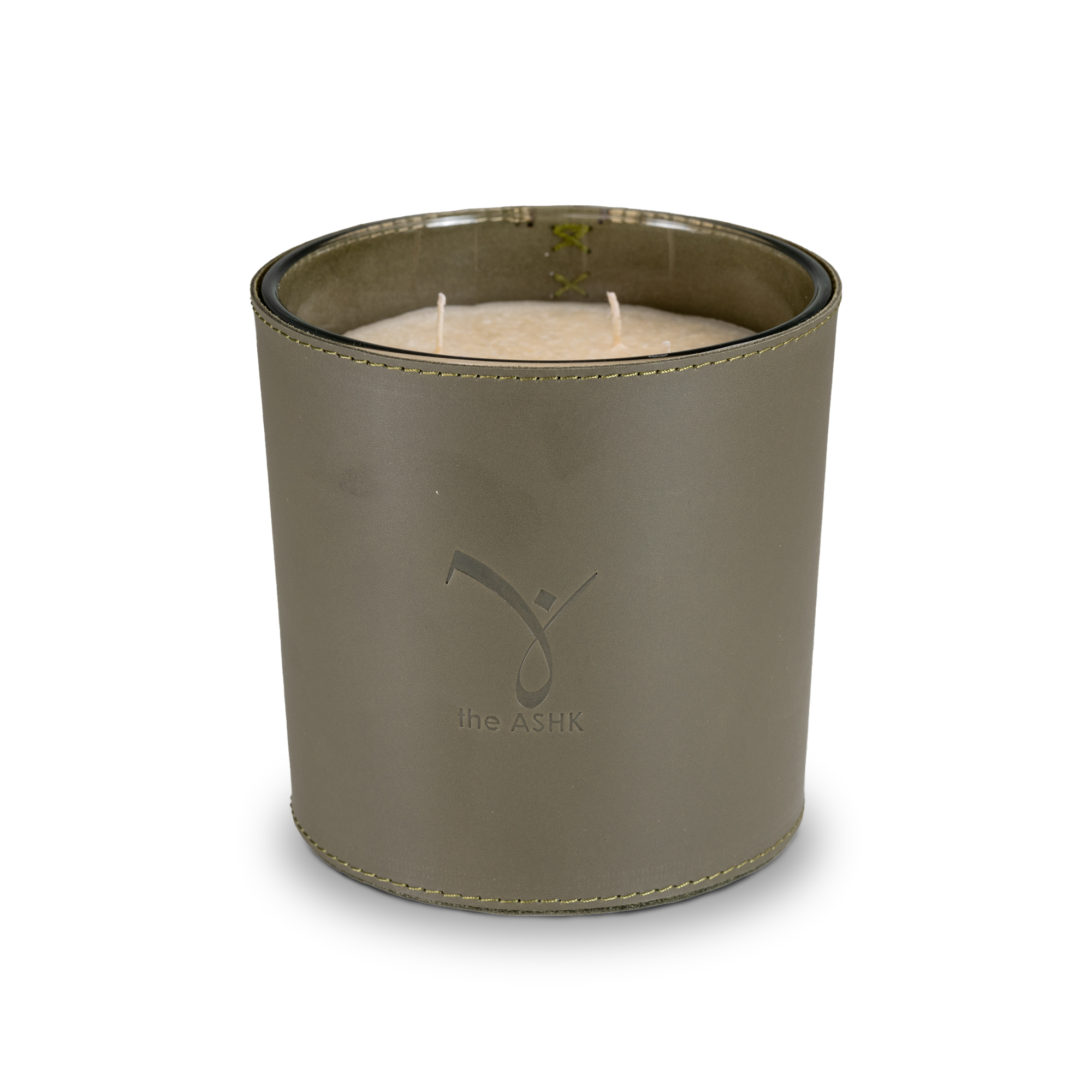 Deri Soul Haki Yeşili Mum 1000gr & Deri Soul Haki Yeşili Kolonya 250ml & Deri Haki Yeşili Diffuser 150ml  Hediye Seti - Görsel 3