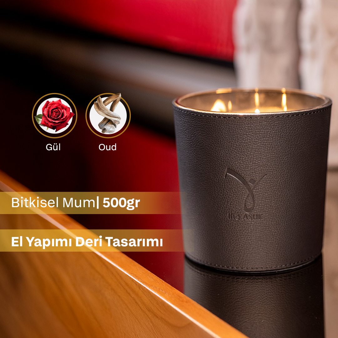 Deri Aly Siyah Mum 500gr - Görsel 2