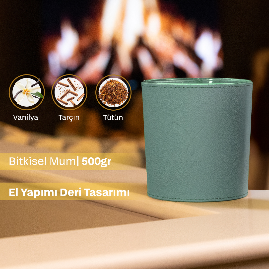 Deri Soul Su Yeşili Mum 500gr - Görsel 2