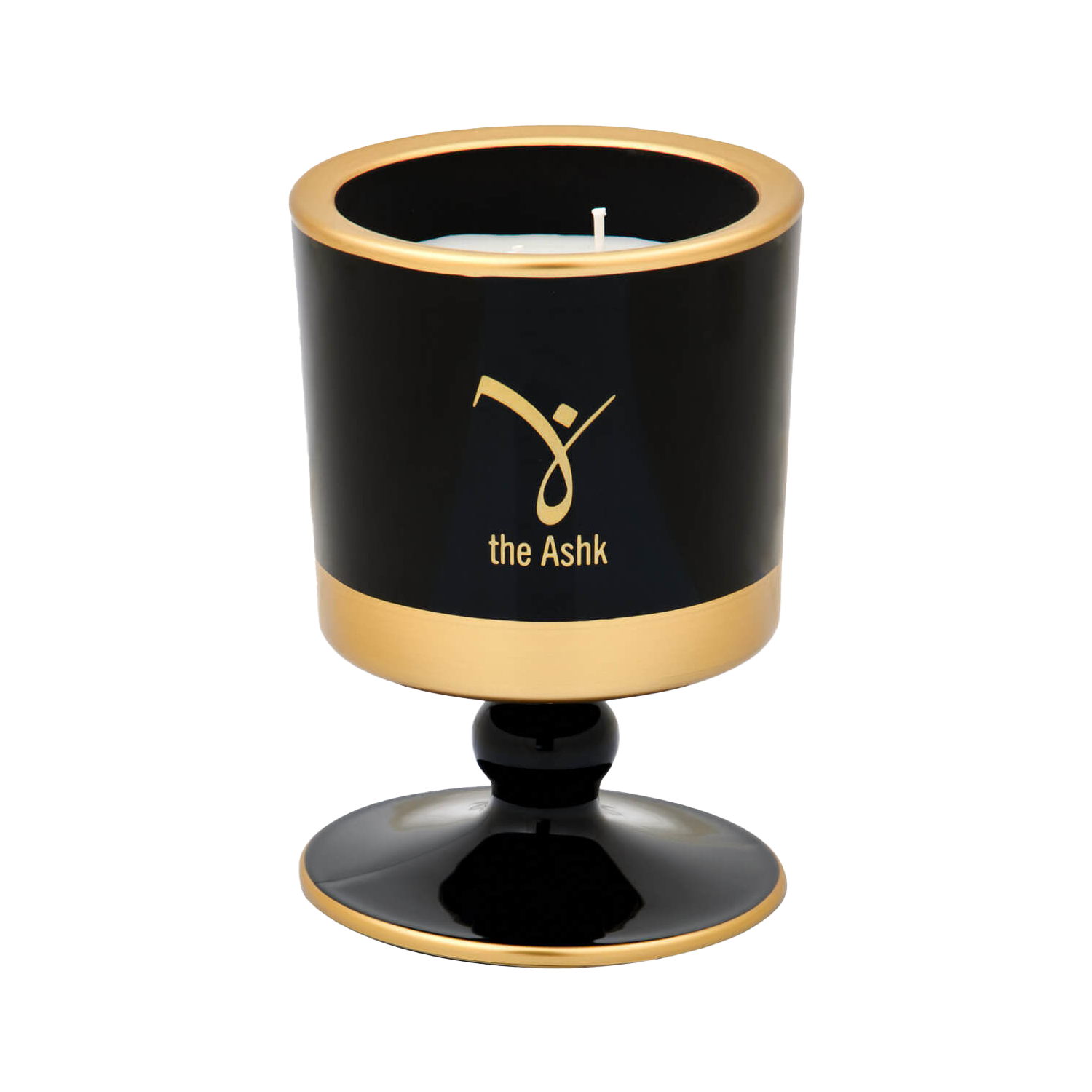 Lux Siyah Mum Ayaklı 8cm 160gr