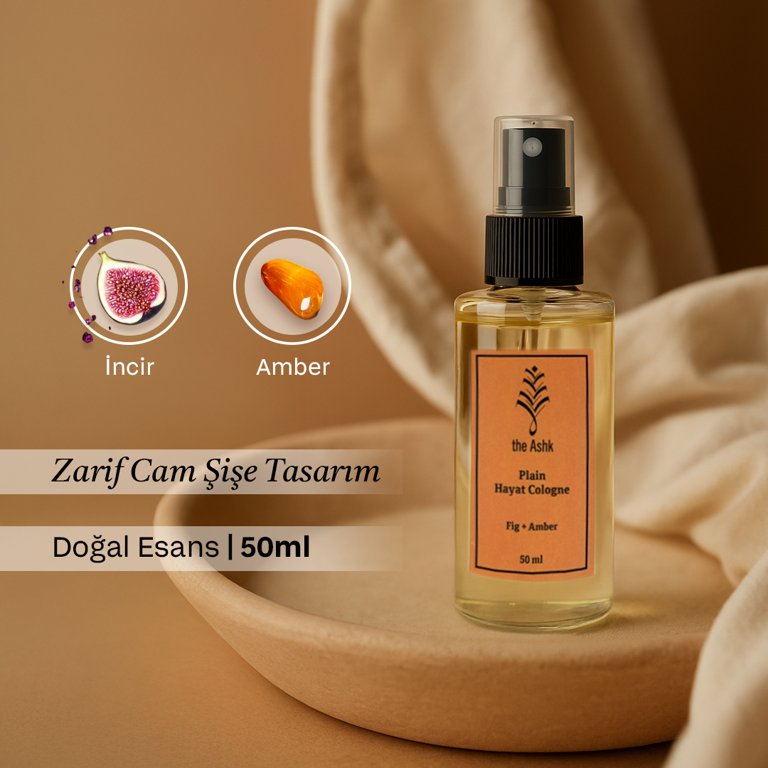 Plain Hayat Kolonya 50ml - Görsel 2